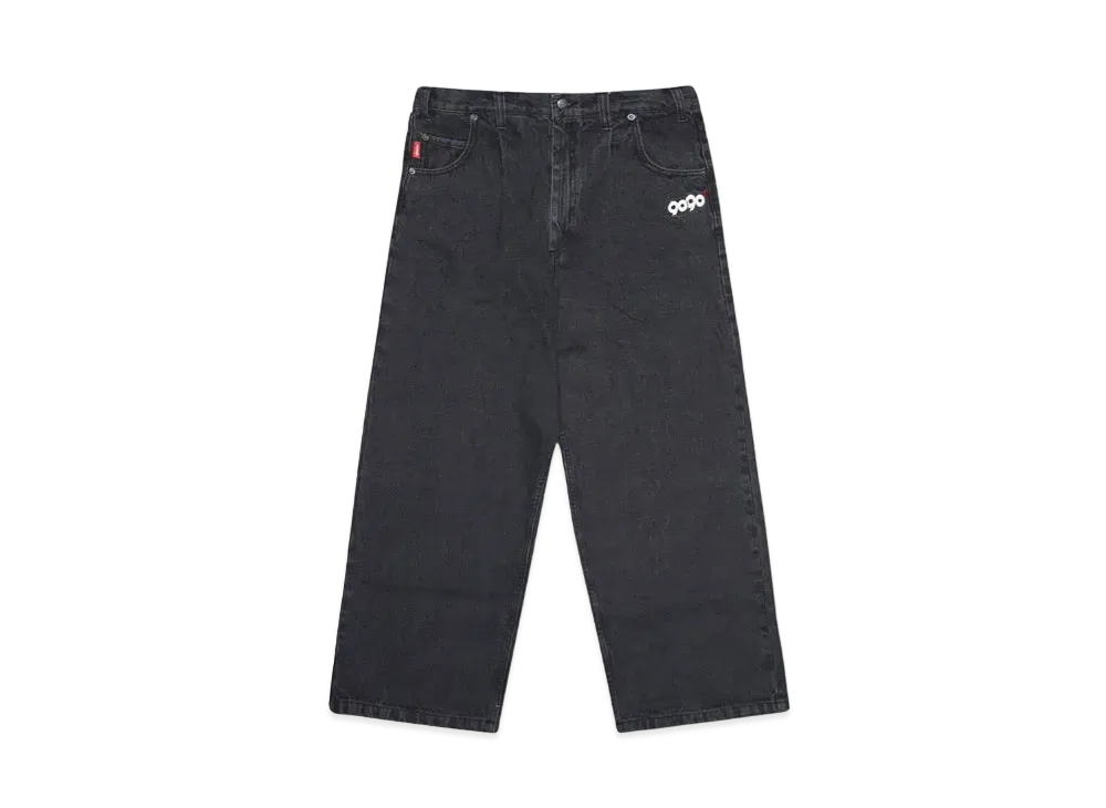9090 N Logo Color Denim "Black"