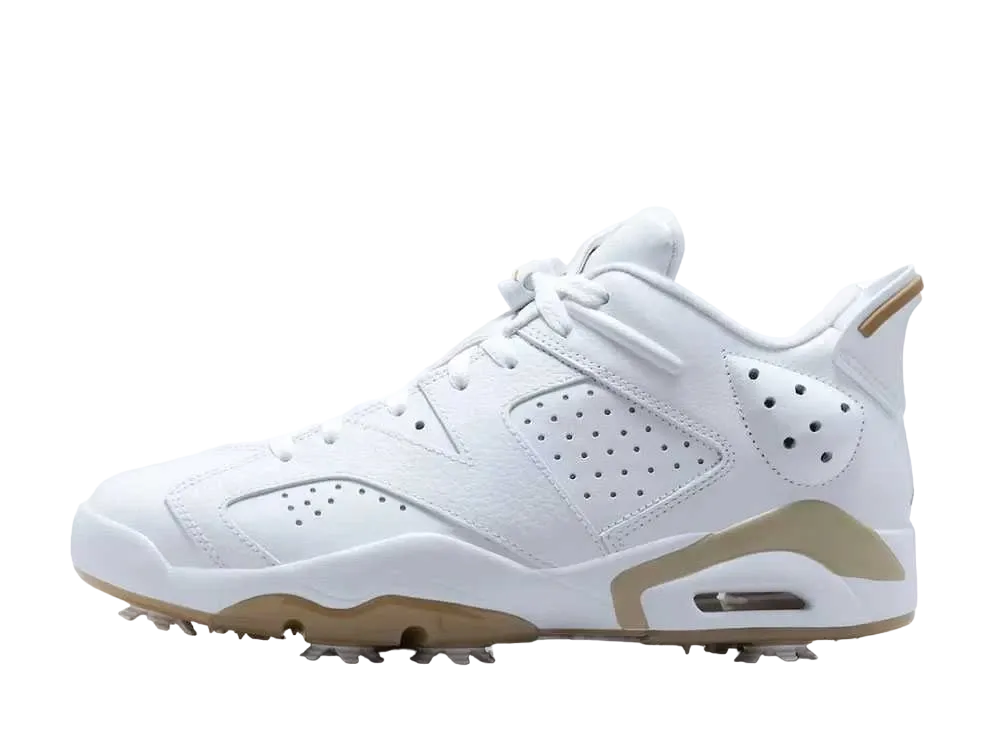Nike Air Jordan 6 Low Golf "White/Khaki"