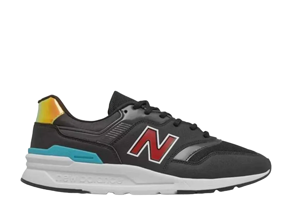 ニューバランス 997H "ブラック/ウェーブ ブルー イリデセント"