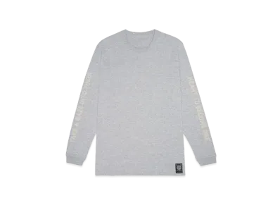 Wave of Sand PRINT LOGO LONG T SHIRTS "STONE"