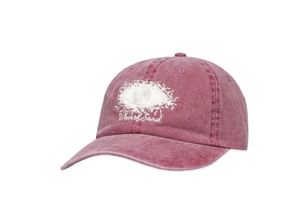 Wave of Sand CAP PIGMENT DYED TWILL "BURGUNDY"