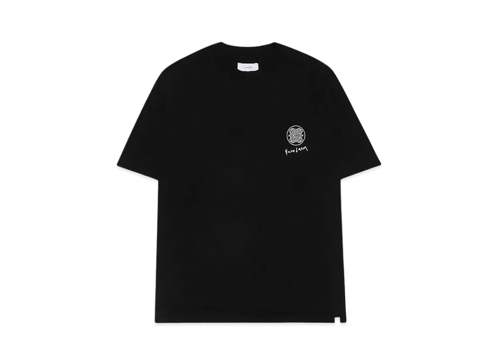 HYPE DROP x FACETASM RIB BIG T "BLACK"