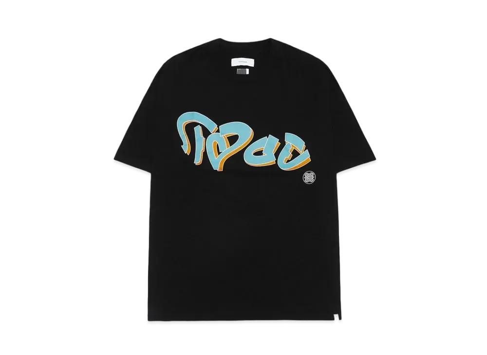 HYPE DROP x FACETASM FACE LOGO BIG T "BLACK"