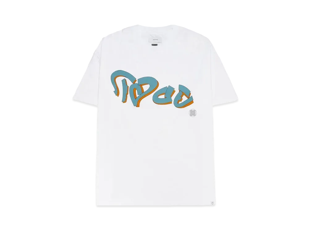 HYPE DROP x FACETASM FACE LOGO BIG T "WHITE"