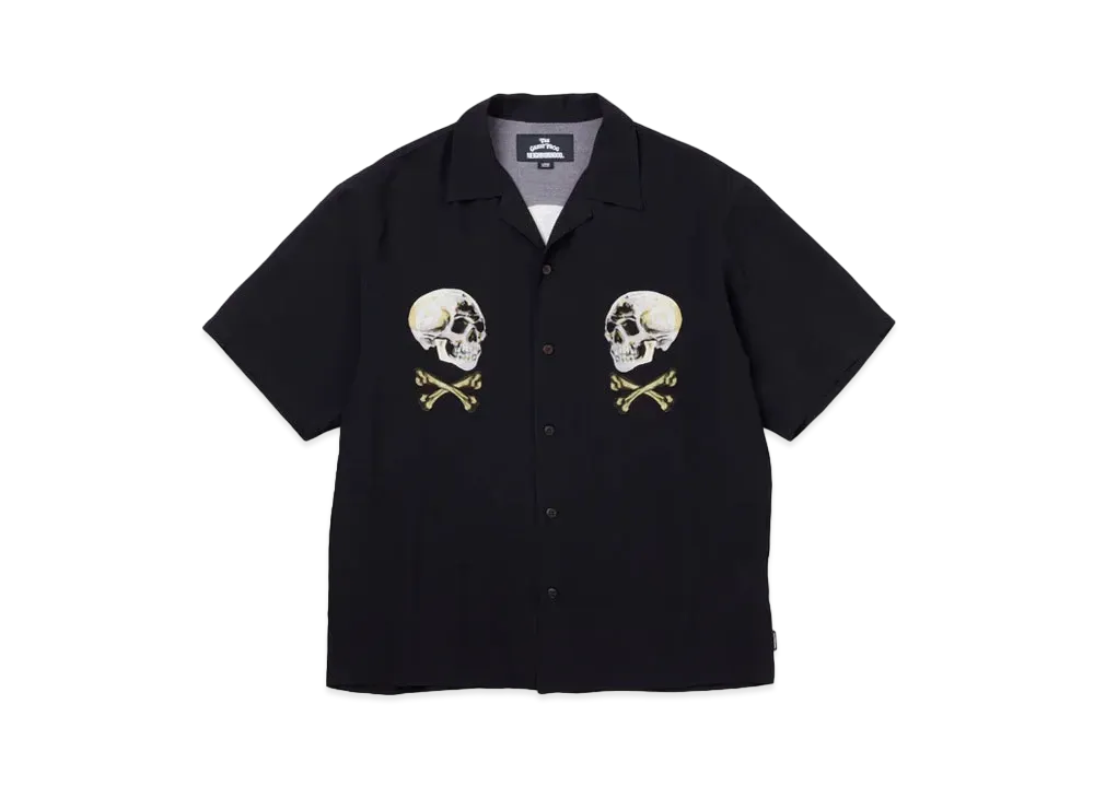 NEIGHBORHOOD NH x The Great Frog Skull Hawaiian Shirt SS "Black"