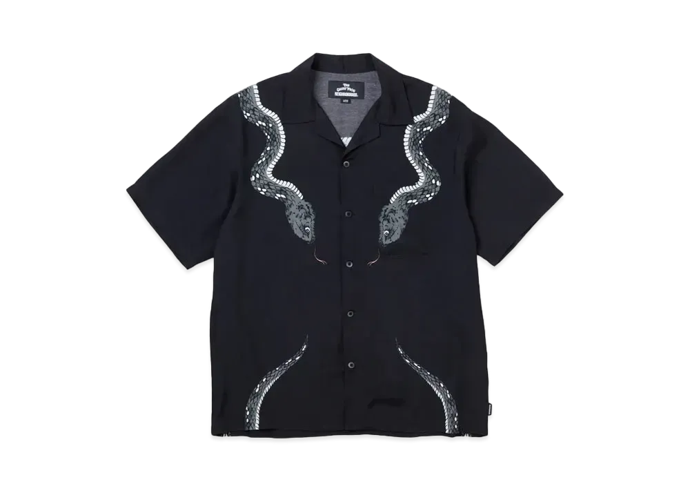 NEIGHBORHOOD NH x The Great Frog Snake Hawaiian Shirt SS "Black"