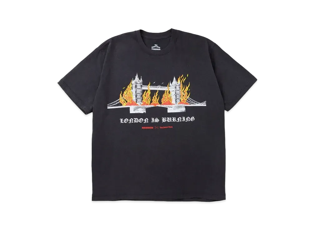 NEIGHBORHOOD NH x The Great Frog . Crewneck SS "Black"