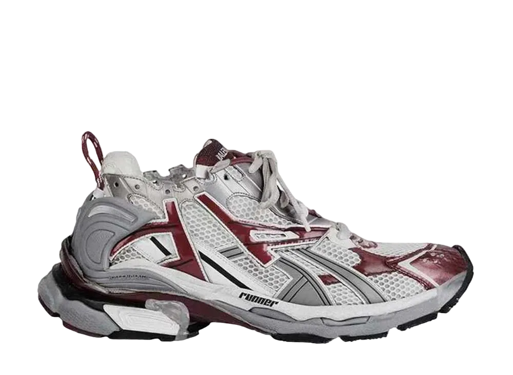 KITH × BALENCIAGA Runner "Burgundy"