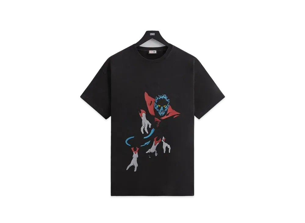 Kith x Marvel X-Men Nightcrawler Vintage Tee "Black"