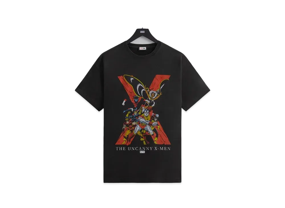 Kith x Marvel X-Men Uncanny Vintage Nelson Tee "Black"