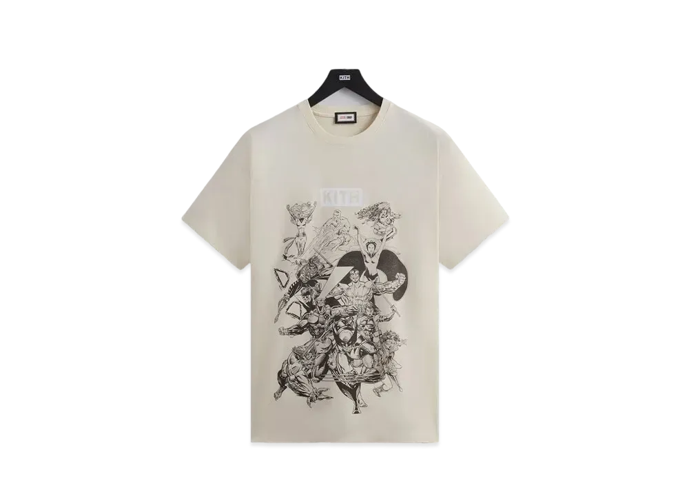 Kith x Marvel X-Men Comic Inked Vintage Tee "Sandrift"