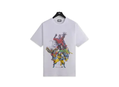 Kith x Marvel X-Men Retro Comic Vintage Tee "White"