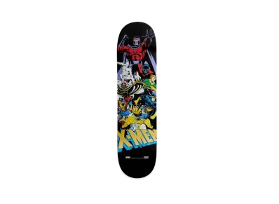 Kith x Marvel X-Men Retro Comic Skate Deck "Black"