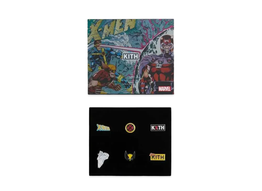 Kith x Marvel X-Men Pin Set "Multi"