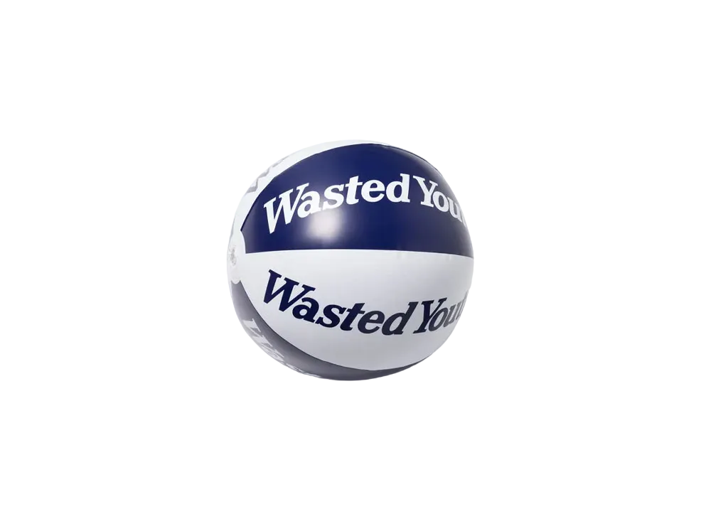 Wasted Youth Beach Ball "Navy" / VERDY