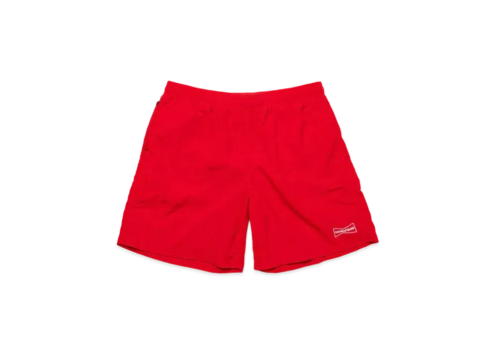 Wasted Youth Swim Shorts "Red" / VERDY
