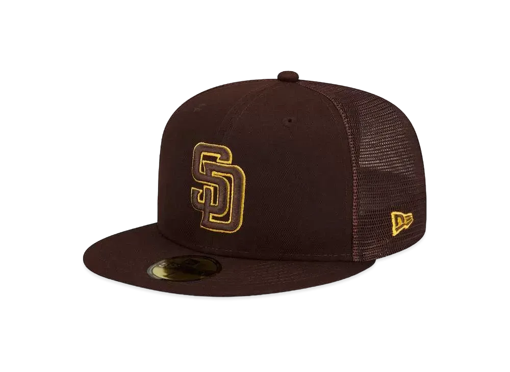 NEW ERA MLB22 BP 5950 SADPAD OTC "Brown"