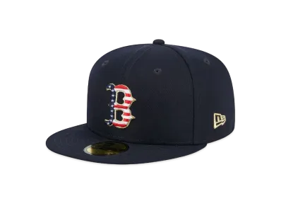 NEW ERA 5950 MLB July4 23 NVY JP Boston Red Sox "Navy"