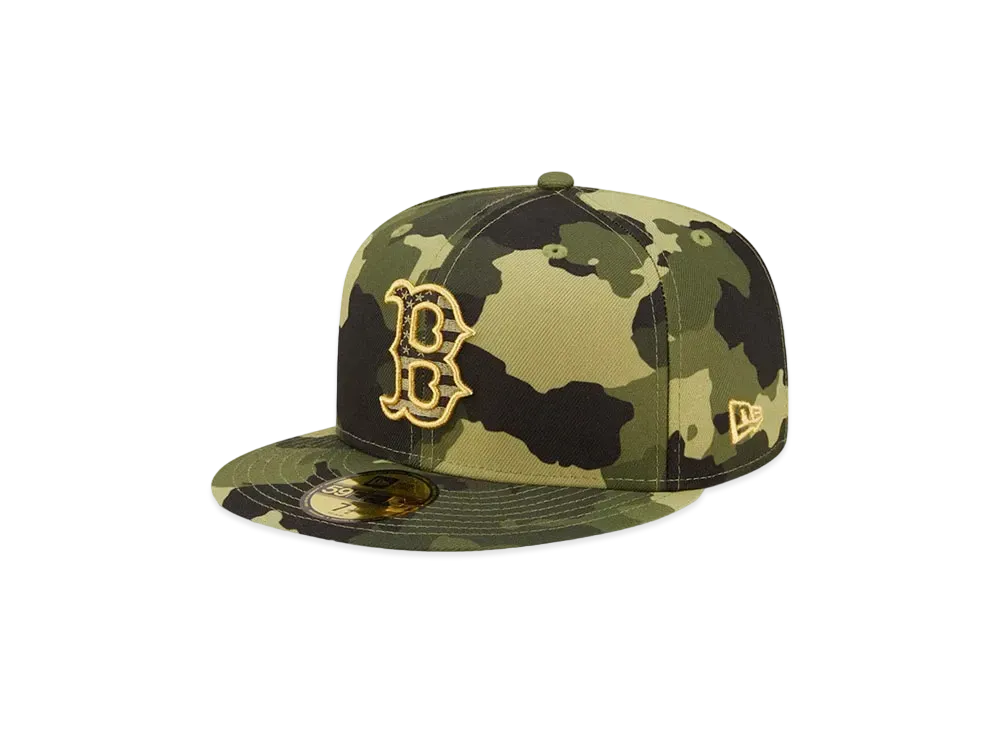 NEW ERA Red Sox Armed Forces Day 59Fifty Cap "Camo"