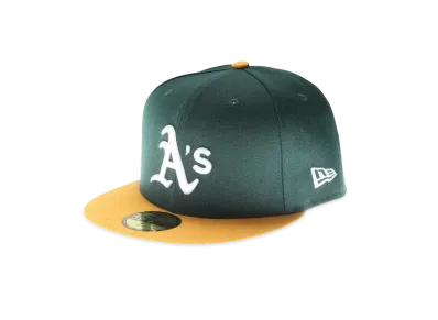 NEW ERA Athletics Authentic Cap Home "Green/Yellow"
