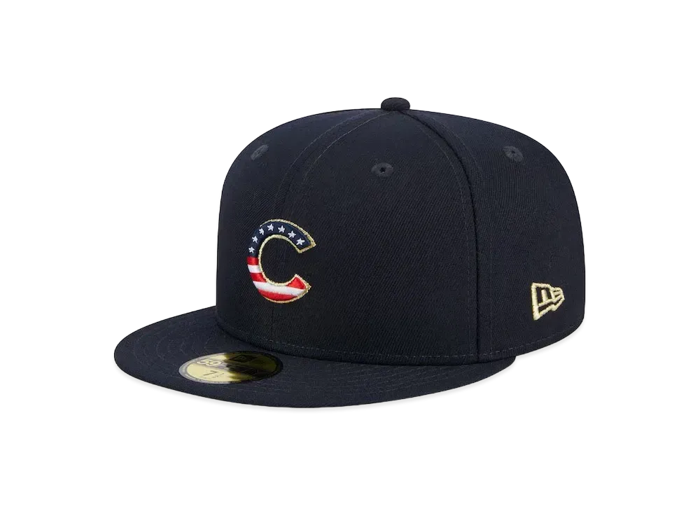 NEW ERA 5950 MLB July4 23 NVY JP Chicago Cubs "Navy"
