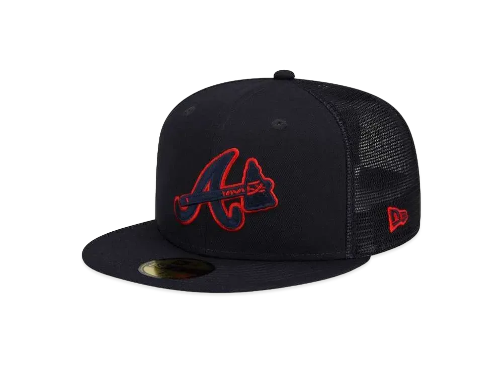 NEW ERA MLB22 BP 5950 ATLBRA OTC JP "Black"