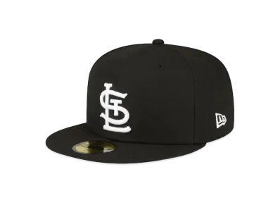 NEW ERA 5950 SIDEPATCHBW 12837 STLCAR WS BLK JP "Black"