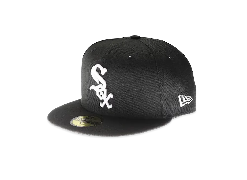 NEW ERA White Sox Authentic Cap Game "Black"