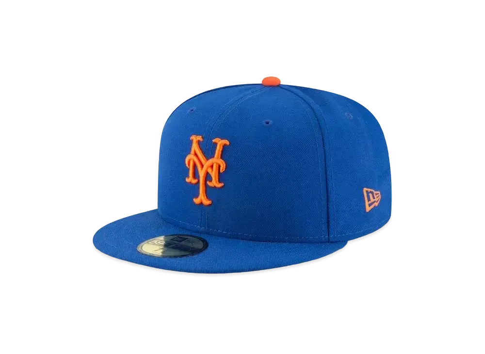 NEW ERA Mets 60th Anniversary Patch 59Fifty Cap "Blue"