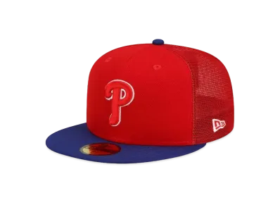 NEW ERA MLB22 BP 5950 PHIPHI OTC JP "Red/Blue"