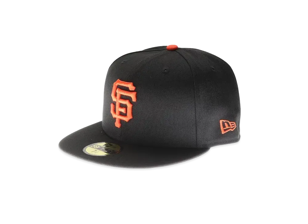 NEW ERA Giants Authentic Cap Game "Black"