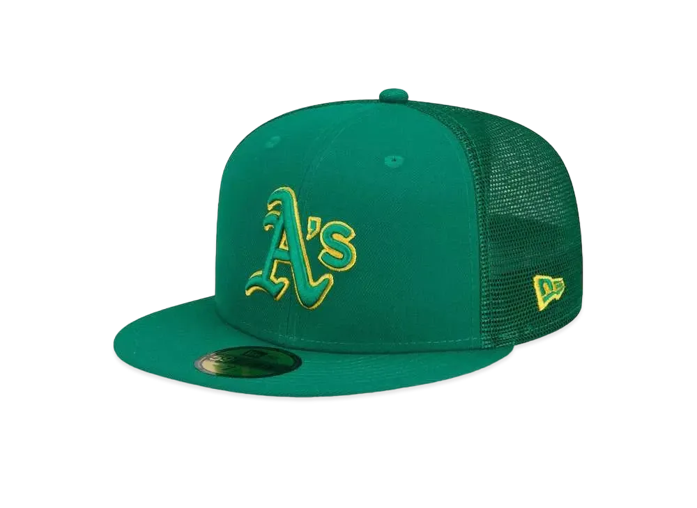 NEW ERA MLB22 BP 5950 OAKATH OTC JP "Green"