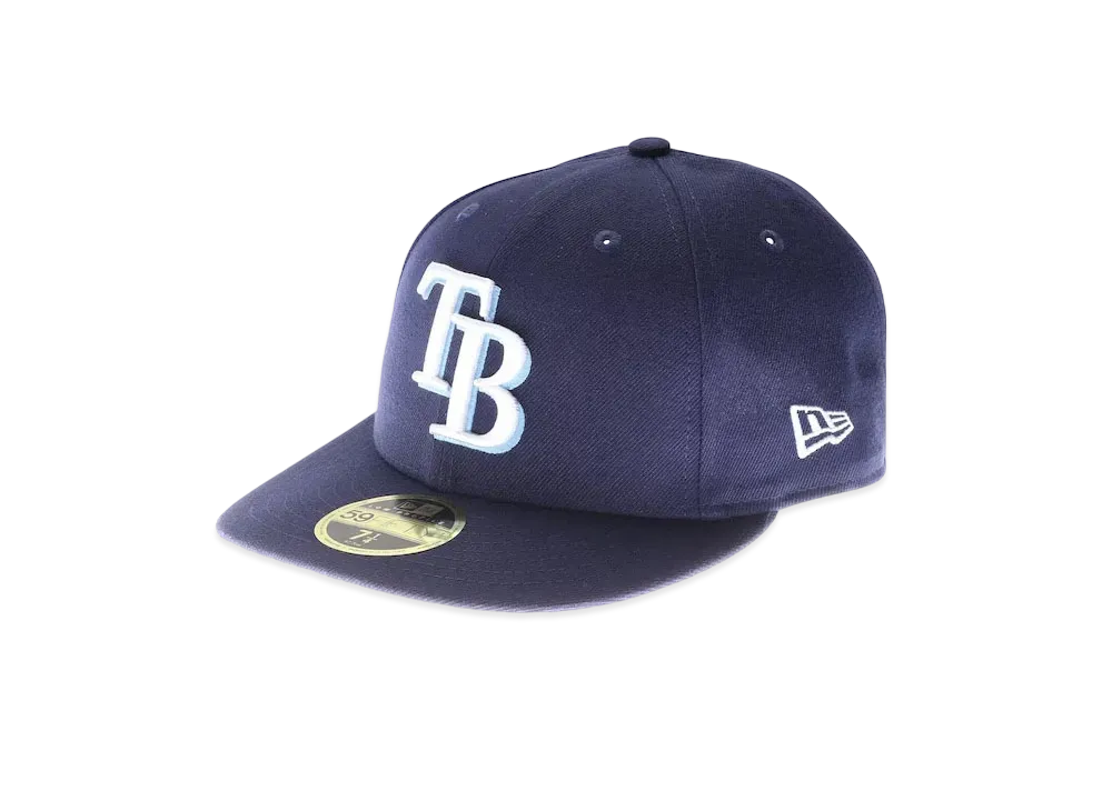 NEW ERA Rays Authentic Low Profile Cap Game "Navy"