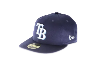 NEW ERA Rays Authentic Low Profile Cap Game "Navy"