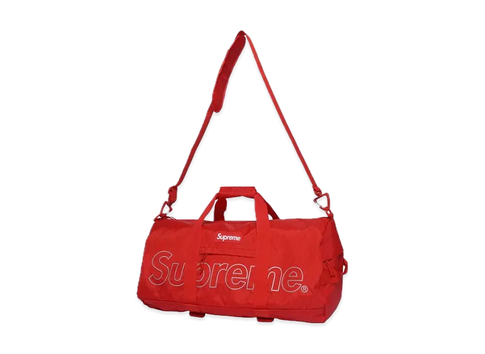 Supreme 18FW Duffle Bag "Red"
