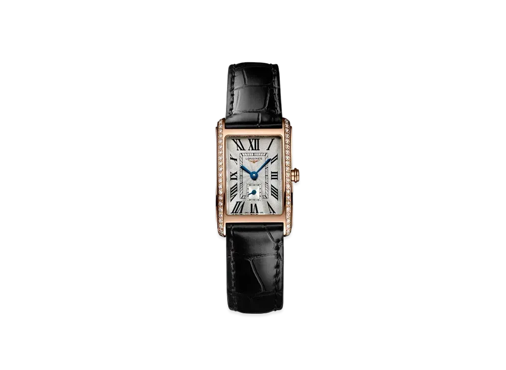 Longines Dolcevita 20.50 x 32.00 mm "Silver Franke/Yellow Gold/Black" L5.255.7.71.0