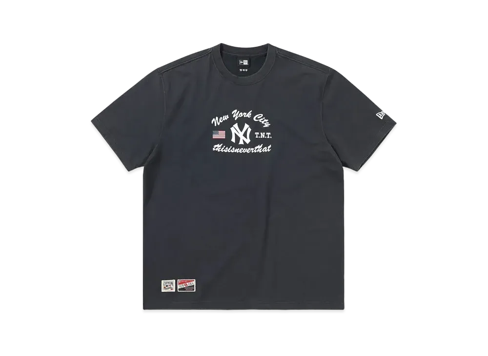 NEW ERA x thisisneverthat x MLB Logo Print T-shirt "Navy"