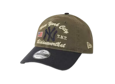 NEW ERA x thisisneverthat x MLB Classic 9Twenty Adjustable Cap #1 "Moss Stone"