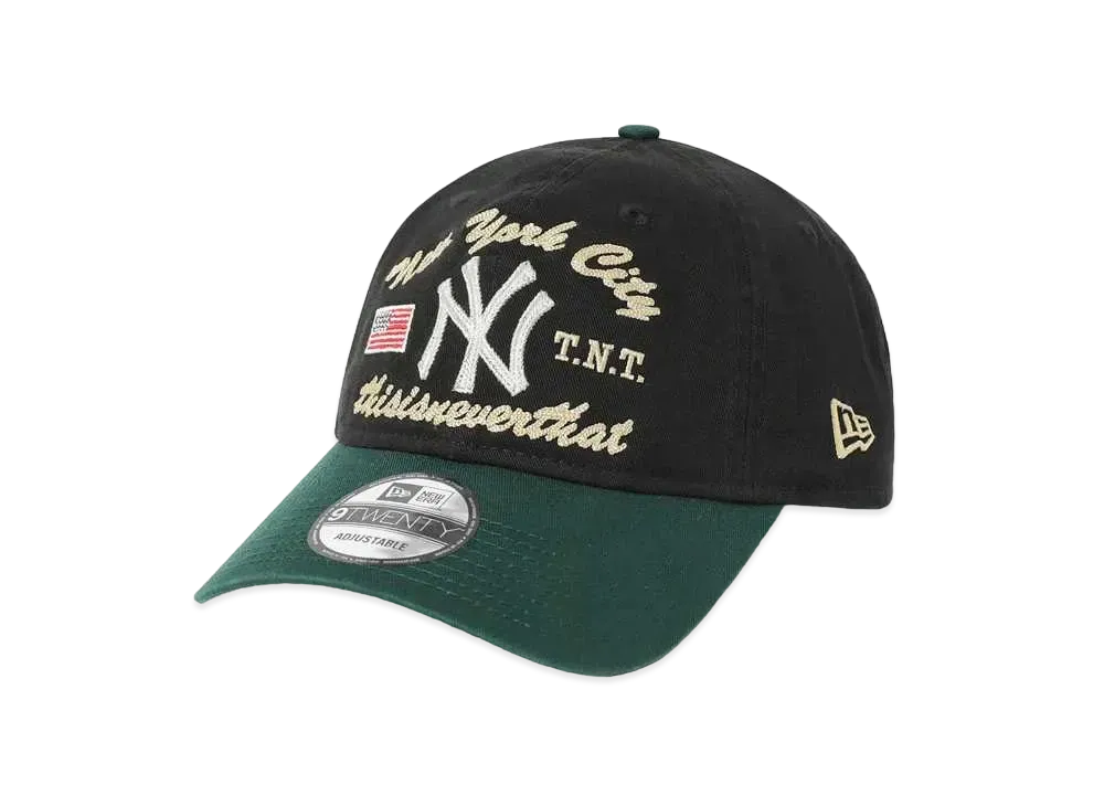 NEW ERA x thisisneverthat x MLB Classic 9Twenty Adjustable Cap #1 "Black"