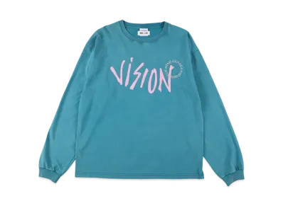 WIND AND SEA x VISION L/S Tee "Blue"