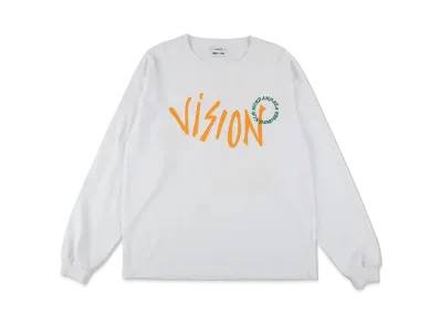 WIND AND SEA x VISION L/S Tee "White"