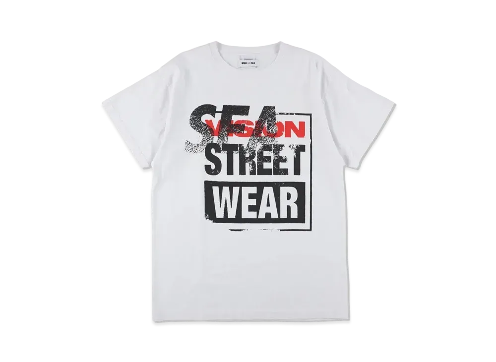 WIND AND SEA x VISION S/S Tee 1 "White"