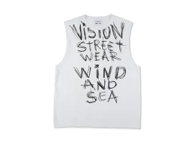 WIND AND SEA x VISION N/S Tee "White"
