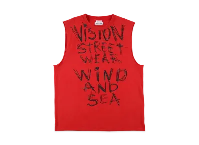 WIND AND SEA x VISION N/S Tee "Red"