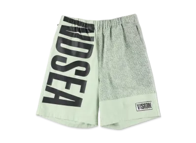 WIND AND SEA x VISION Logo Half Pants "Mint"