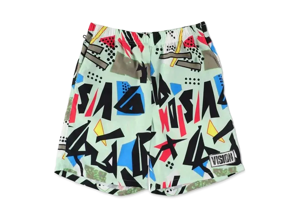 WIND AND SEA x VISION Graphic Half Pants "Mint"