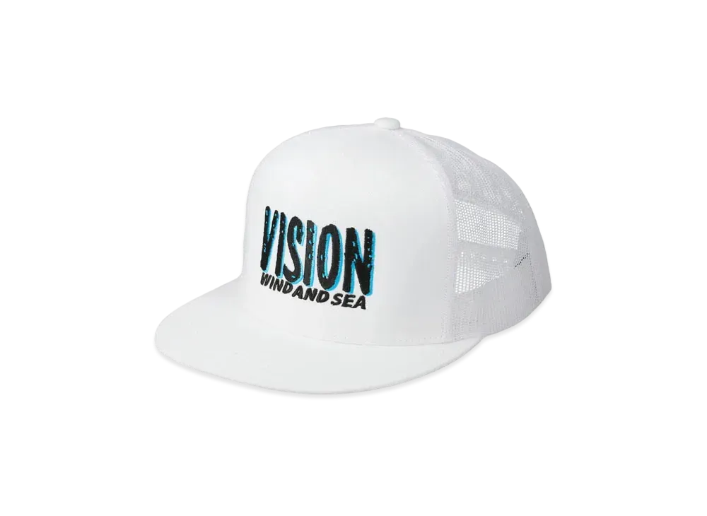 WIND AND SEA x VISION Mesh Cap "White"