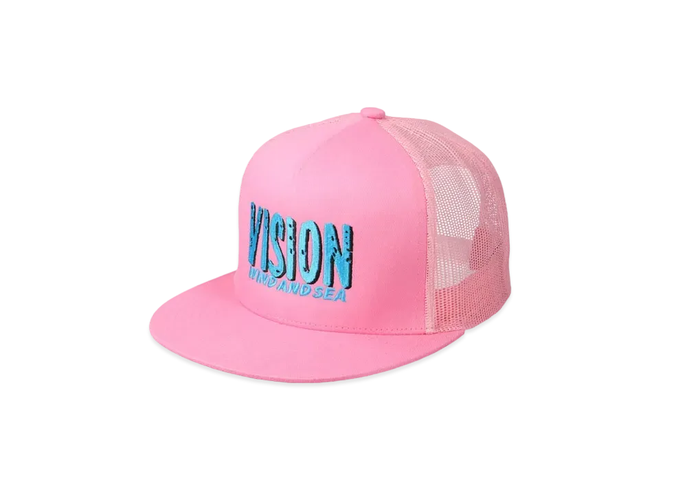 WIND AND SEA x VISION Mesh Cap "Pink"