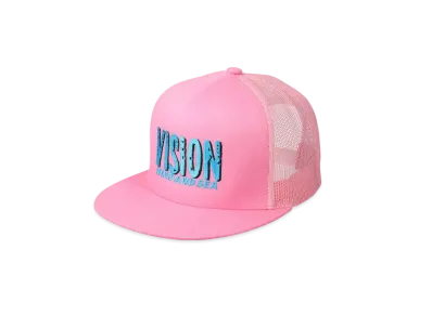 WIND AND SEA x VISION Mesh Cap "Pink"