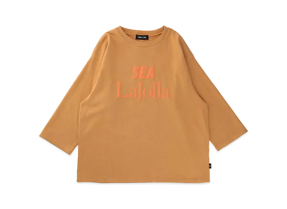 WIND AND SEA La Jolla_WDS Football Tee "Mustard"